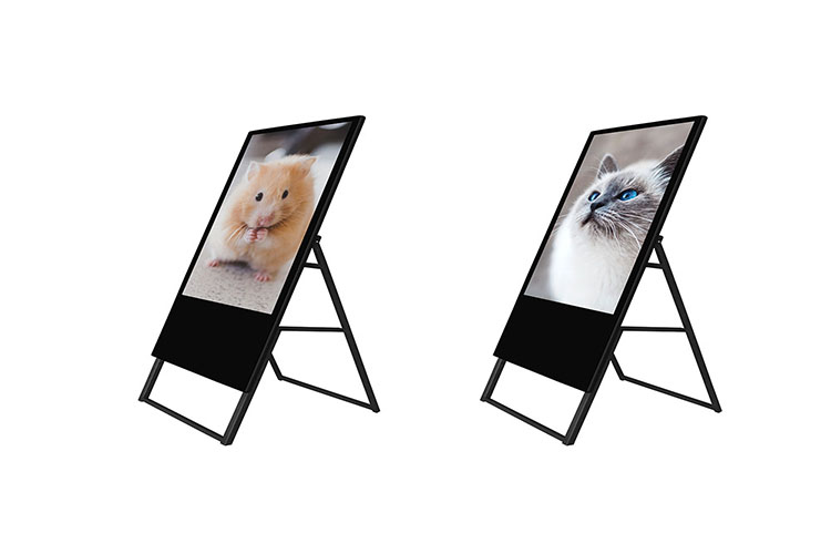 another type of 43inch indoor protable digital signage display 